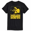 Licensed Character Men's Miles Davis Tee Black -Licensed Character Shop unnamed file 9150