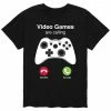 Licensed Character Men's Games Calling Controller Tee Blue -Licensed Character Shop unnamed file 9173