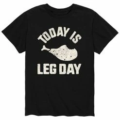 Licensed Character Men's Today Is Leg Day Tee Blue -Licensed Character Shop unnamed file 9181