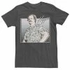 Licensed Character Men's Stranger Things Hopper Hawaiian Shutter Background Tee -Licensed Character Shop unnamed file 9186