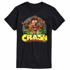 Licensed Character Men's Crash Bandicoot Peace Tee White -Licensed Character Shop unnamed file 9222