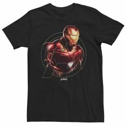 Licensed Character Big & Tall Marvel Avengers Endgame Iron Man Portrait Tee