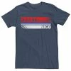 Licensed Character Men's Gonzales Puerto Rico Colorful Word Stack Tee -Licensed Character Shop unnamed file 9280