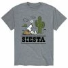 Licensed Character Men's Peanuts Snoopy Siesta Tee Blue -Licensed Character Shop unnamed file 9288
