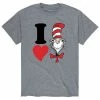 Licensed Character Men's Dr. Seuss I Love The Cat In The Hat Tee Blue -Licensed Character Shop unnamed file 9291