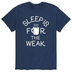 Licensed Character Men's Sleep Is For The Weak Tee Navy -Licensed Character Shop unnamed file 9327