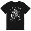 Licensed Character Men's No Bike No Life Tee Black -Licensed Character Shop unnamed file 9340