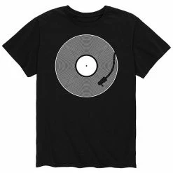 Licensed Character Men's Vinyl Record Tee