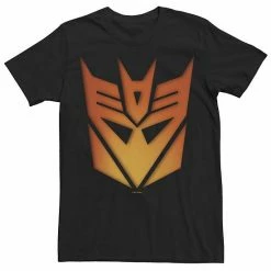 Licensed Character Men's Transformers Decepticon Glowing Logo Tee