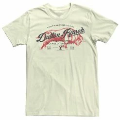 Licensed Character Men's Yellowstone Dutton Ranch So Wild So Angry Bull Tee