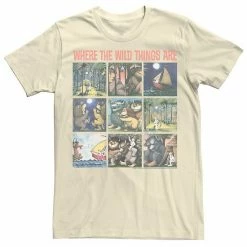 Licensed Character Men's Where The Wild Things Are Story Panels Tee