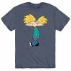 Licensed Character Men's Hey Arnold! Cool Walk Tee Grey -Licensed Character Shop unnamed file 9527