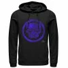 Licensed Character Men's Black Panther Movie Symbol Pull-Over Hoodie -Licensed Character Shop unnamed file 959