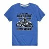 Licensed Character Boys 8-20 My Dirt Bike Homework Graphic Tee Blue -Licensed Character Shop unnamed file 9622
