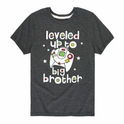 Licensed Character Boys 8-20 Leveled Up To Big Brother Tee Green -Licensed Character Shop unnamed file 9637