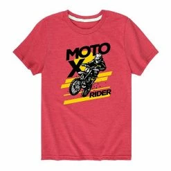 Licensed Character Boys 8-20 Moto X Rider Graphic Tee Red -Licensed Character Shop unnamed file 9643
