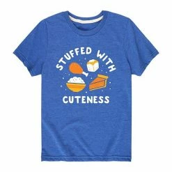 Licensed Character Boys 8-20 Stuffed With Cuteness Graphic Tee
