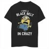 Licensed Character Boys 8-20 Minions Black Belt In Crazy Tee -Licensed Character Shop unnamed file 9661