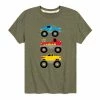 Licensed Character Boys 8-20 Stacked Monster Trucks Tee Green -Licensed Character Shop unnamed file 9663
