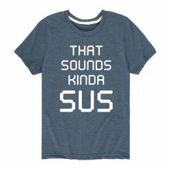 Licensed Character Boys 8-20 Sounds Sus Graphic Tee Blue