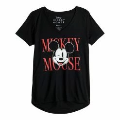 Licensed Character Disney's Mickey Mouse Juniors' Mickey Wink Graphic Tee -Licensed Character Shop unnamed file 969