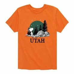 Licensed Character Boys 8-20 Peanuts Snoopy Utah Tee Red -Licensed Character Shop unnamed file 9709