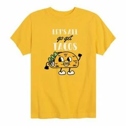 Licensed Character Boys 8-20 Lets All Go Get Tacos Graphic Tee Kelly Green -Licensed Character Shop unnamed file 9711