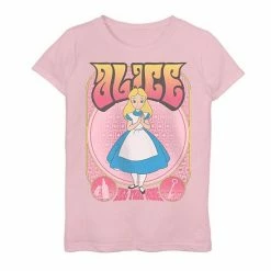 Licensed Character Disney's Alice In Wonderland Girls 7-16 Alice Graphic Tee