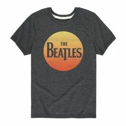 Licensed Character Boys 8-20 The Beatles Sun Logo Tee