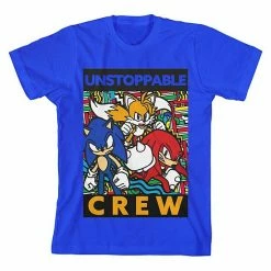 Licensed Character Boys 8-20 Sonic The Hedgehog Graphic Tee