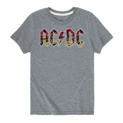 Licensed Character Boys 8-20 ACDC Poster Logo Graphic Tee