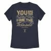 Licensed Character Juniors' Yellowstone "You Are The Trailer Park I Am The Tornado" Graphic Tee -Licensed Character Shop unnamed file 9918