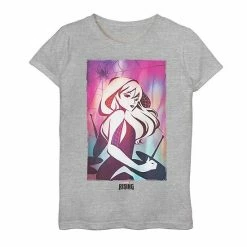 Licensed Character Girls 7-16 Marvel Rising Secret Warriors Spider-Gwen Watercolor Portrait Tee Athletic Heather -Licensed Character Shop unnamed file 9957