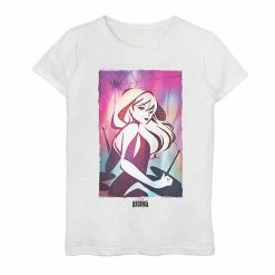 Licensed Character Girls 7-16 Marvel Rising Secret Warriors Spider-Gwen Watercolor Portrait Tee Athletic Heather -Licensed Character Shop unnamed file 9958
