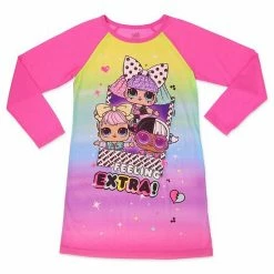 Licensed Character Girls 4-12 L.O.L Surprise! Feeling Extra Nightgown And Slipper Set 8 Licensed Character Girls 4-12 L.O.L Surprise! Feeling Extra Nightgown And Slipper Set -Licensed Character Shop unnamed file 997