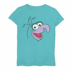 Licensed Character Girls 7-16 Disney The Muppets Gonzo Big Face Tee