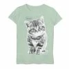 Licensed Character Girls 7-16 Roar Text Cat Portrait Graphic Tee -Licensed Character Shop unnamed file 9978