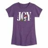 Licensed Character Girls 7-16 Peanuts Snoopy Woodstock Joy Graphic Tee Purple -Licensed Character Shop unnamed file 9980