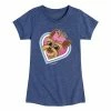 Licensed Character Girls 7-16 JoJo Siwa Dog Heart Tee Blue