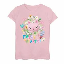 Licensed Character Girls 7-16 Gabby's Dollhouse Kitty Fairy It's Fairy-Tastic Graphic Tee Light Pink -Licensed Character Shop unnamed file 9995